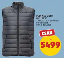 PENNY Max neo light mellény ajánlat