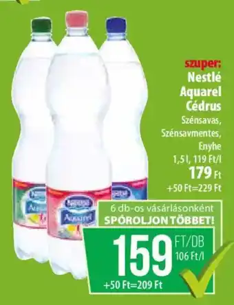 Coop Nestlé Aquarel Cédrus ajánlat