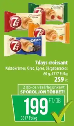 Coop 7days croissant ajánlat