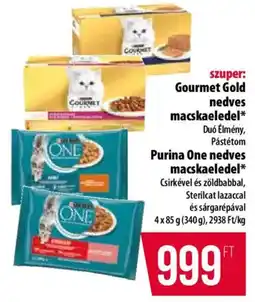 Coop Gourmet Gold nedves macskaeledel ajánlat