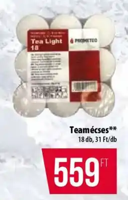 Coop Prometed tea light ajánlat