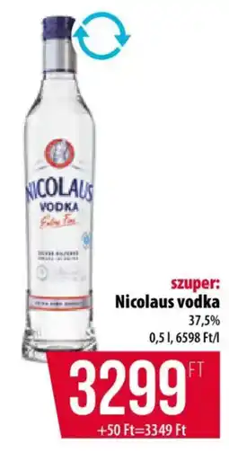 Coop Nicolaus vodka ajánlat