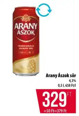 Coop Arany Ászok sör ajánlat