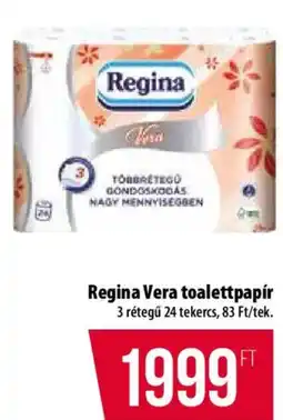 Coop Regina vera toalettpapír ajánlat