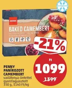 PENNY Penny panírozott camembert ajánlat