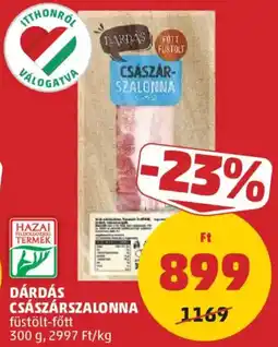 PENNY Dárdás császárszalonna ajánlat