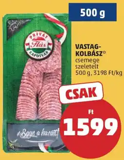 PENNY Privát Hús Vastag-kolbász ajánlat