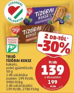 PENNY Trijó tizórai keksz ajánlat