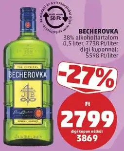PENNY Becherovka ajánlat