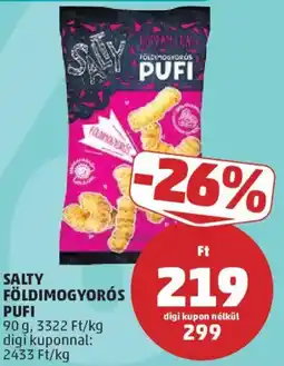 PENNY Salty földimogyorós pufi ajánlat