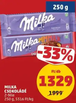 PENNY Milka csokoládé ajánlat