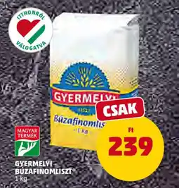 PENNY Gyermelyi búzafinomliszt ajánlat