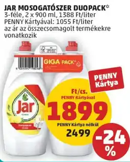 PENNY Jar mosogatószer duopack ajánlat