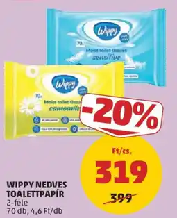 PENNY Wippy nedves toalettpapír ajánlat