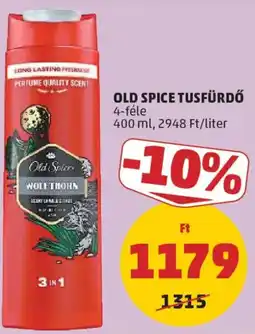 PENNY Old Spice tusfürdő ajánlat