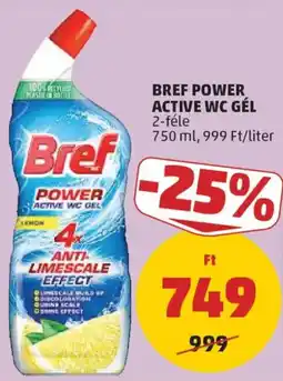 PENNY Bref power active wc gel ajánlat