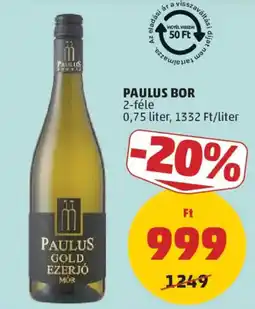 PENNY Paulus gold ezerjó ajánlat