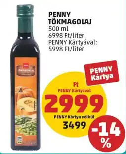 PENNY Penny tökmagolaj ajánlat