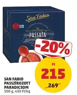 PENNY San Fabio passzírozott paradicsom ajánlat