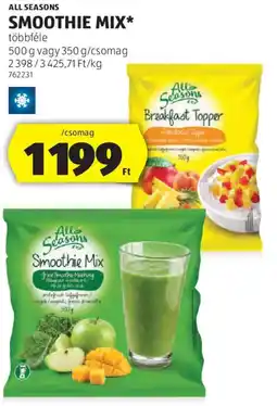 ALDI All Seasons Smoothie Mix ajánlat