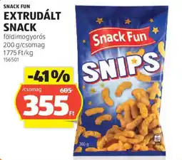 ALDI Snack Fun extrudált snack ajánlat