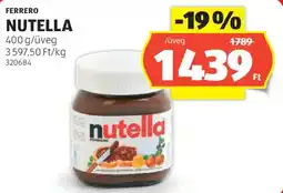 ALDI Nutella ajánlat