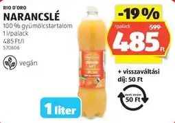 ALDI Rio d'oro naranclsle ajánlat