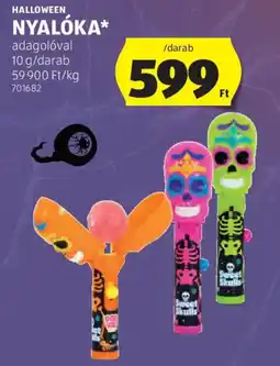ALDI Halloween nyalóka ajánlat