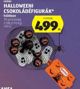 ALDI Sorini halloweeni csokoládéfigurák ajánlat