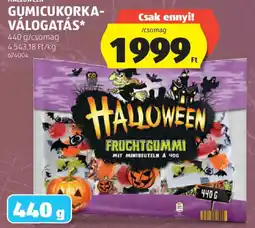 ALDI Halloween fruchtgummi ajánlat