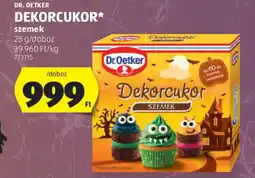 ALDI Dr. Oetker dekorcukor ajánlat