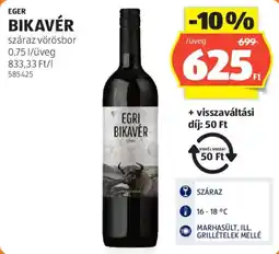 ALDI Eger bikavér ajánlat