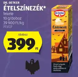 ALDI Dr. Oetker ételszínezék ajánlat