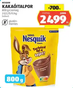 ALDI Nesquik kakaóitalpor ajánlat