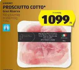 ALDI Gourmet prosciutto cotto ajánlat