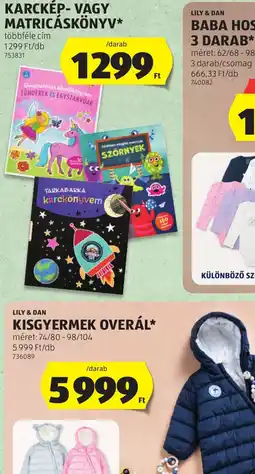 ALDI Novitesse tollpárna ajánlat