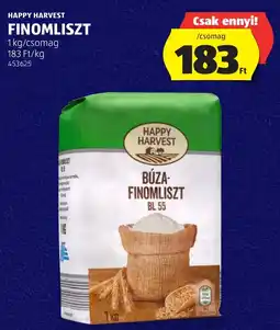ALDI Happy harvest finomliszt ajánlat