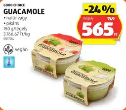 ALDI Good choice guacamole ajánlat