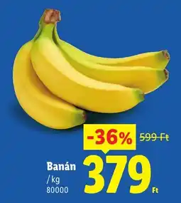Lidl Banán ajánlat