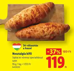 Lidl Nosztalgia kifli ajánlat