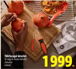 Lidl Tökfaragó készlet ajánlat