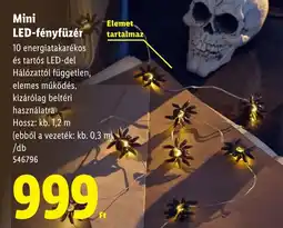 Lidl Mini led-fényfüzér ajánlat