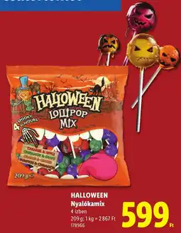 Lidl Halloween nyalókamix ajánlat