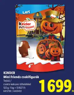 Lidl Kinder mini friends csokifigurák ajánlat