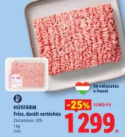 Lidl Húsfarm darált sertéshús ajánlat