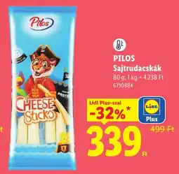 Lidl Pilos sajtrudacska ajánlat