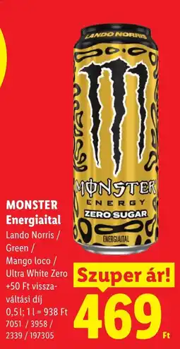 Lidl Monster energiailat ajánlat