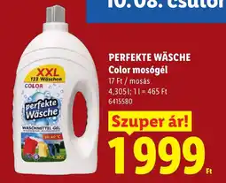 Lidl Perfekte Wäsche color mosógél ajánlat
