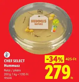 Lidl Chef select hummus ajánlat