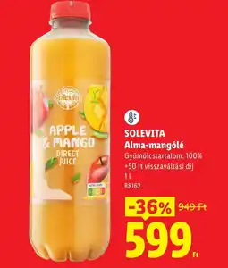 Lidl Solevita alma-mangóle ajánlat